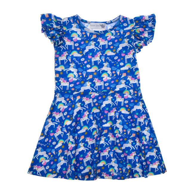 Unicorn Magic Flutter Dress