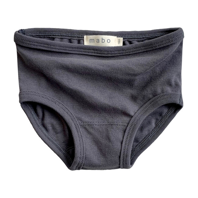 Organic Cotton Basic Underwear, Graphite