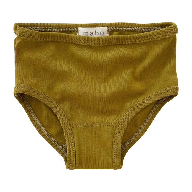 Organic Cotton Basic Underwear, Chartreuse