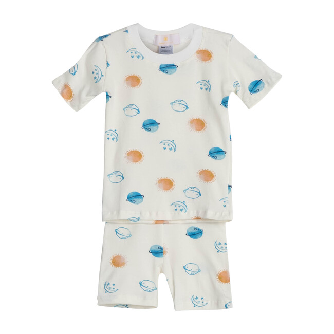 Outer Space Short Pajama Set