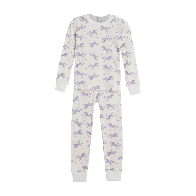Purple Unicorns Pajama Set - Pajamas - 1