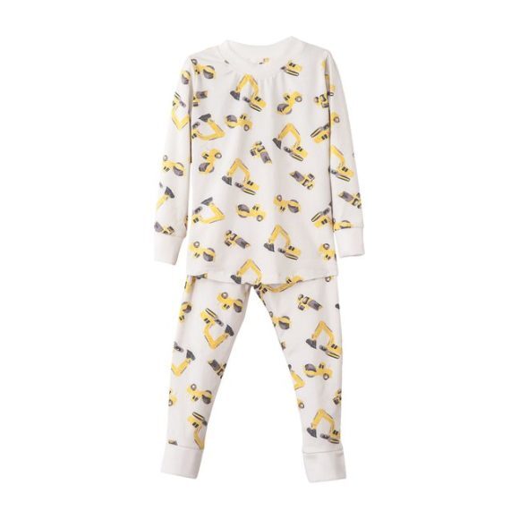 Construction Trucks Pajama Set