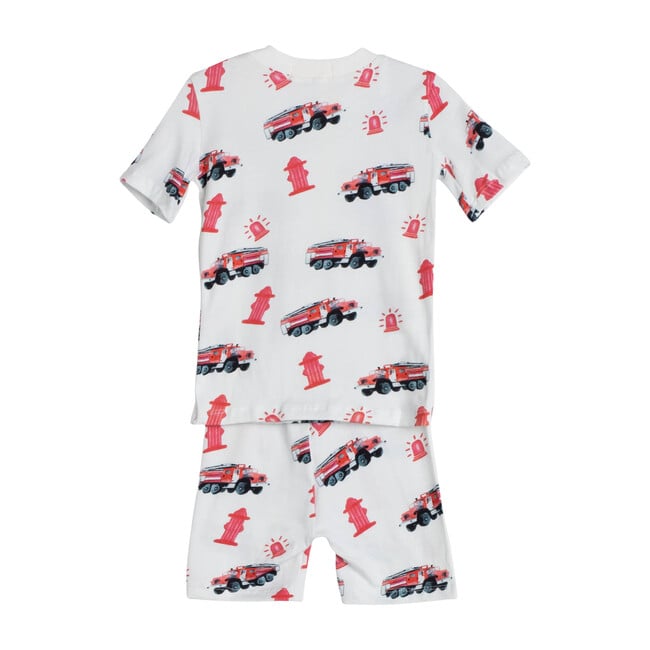 Firetrucks Short Pajama Set