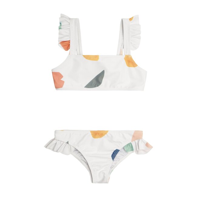 *Exclusive* Tie Back Bikini, Abstract Shapes - Two Pieces - 1