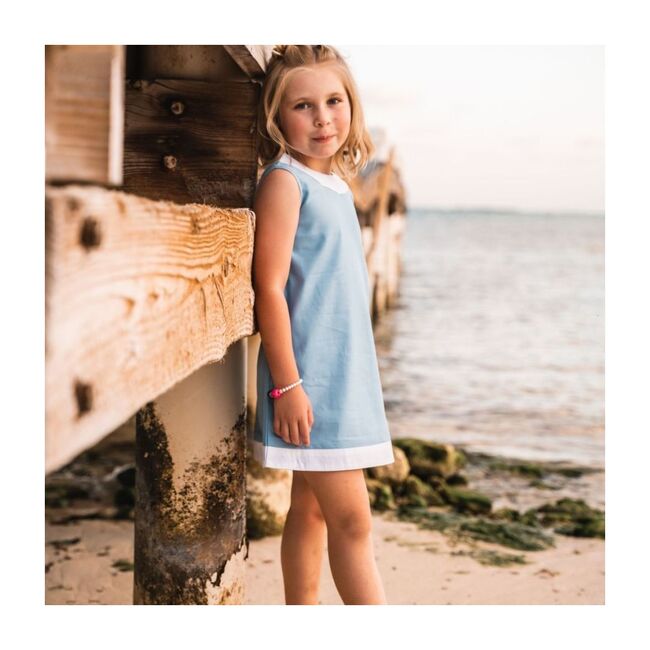 Seaside Shift Dress, Blue