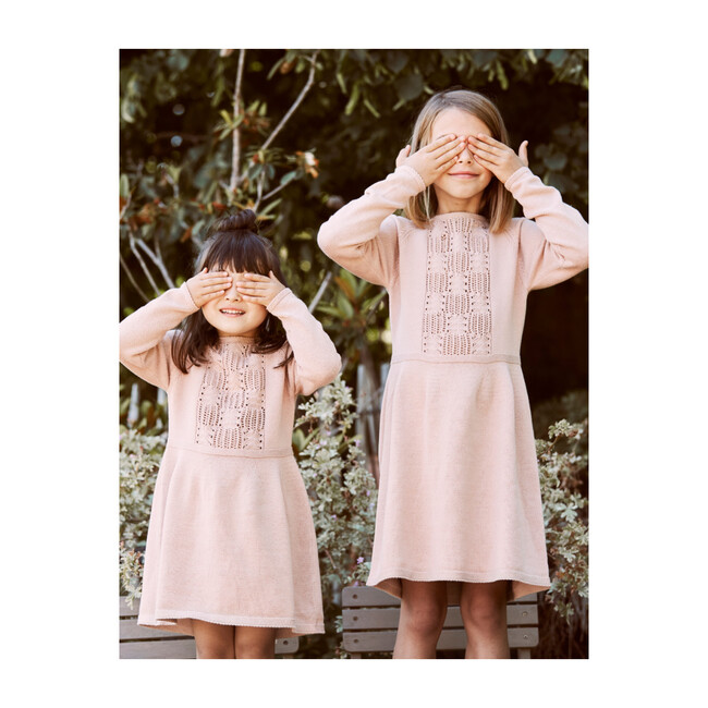 Organic Aliena Dress, Rose Dust