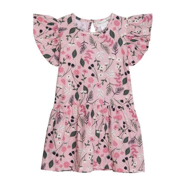 Darling Dress, Pink Floral Vines - Dresses - 1