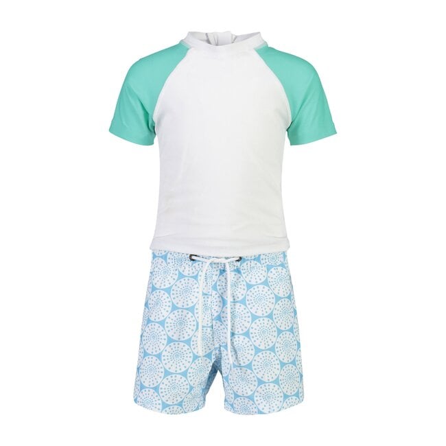 Oceania Sustainable Short Sleeve Baby Swim Set