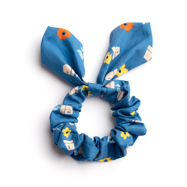 Lola Hairtie, Blue Flower Pots - Hair Accessories - 1