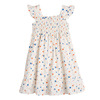 Daria Dress, White Flower Pots - Dresses - 3