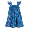 Daria Dress, Blue Flower Pots - Dresses - 3