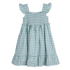Daria Dress, Sage Gingham - Dresses - 3