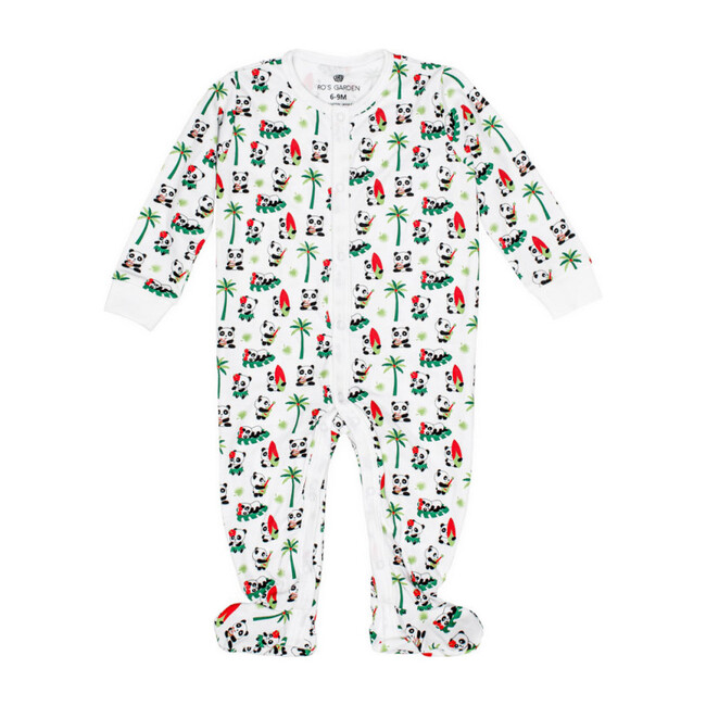 Casey Infant Pajamas, Aloha Panda - Pajamas - 1
