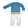 Colorblock Romper, Blue - Onesies - 1 - thumbnail