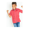 Short Sleeve Mako Sharks, Red - Shirts - 2