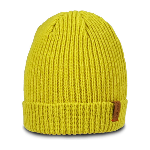 NYC Beanie, Yellow - Hats - 1