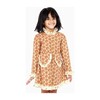 Prairie Dress, Ochre Floral - Dresses - 3