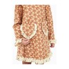 Prairie Dress, Ochre Floral - Dresses - 6