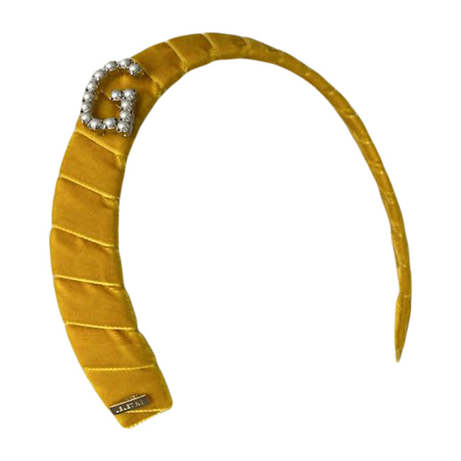 Monogram Headband, Sunflower