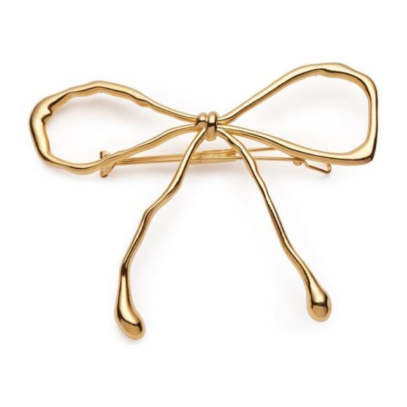 Glossy Bow Barrette - Hair Accessories - 1