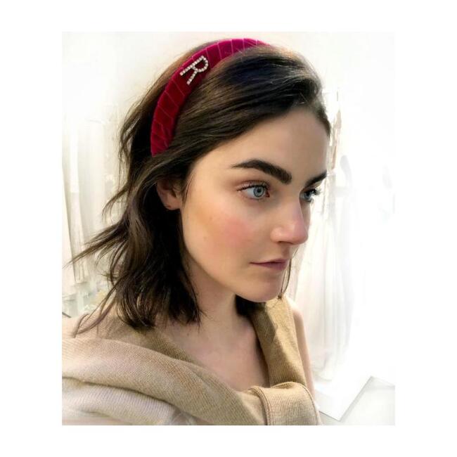 Monogram Headband, Lipstick