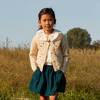 Sally Dot Cardigan, Cream - Cardigans - 5