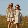 Alexandra Smocked Dress, White Ditsy Flower - Dresses - 2