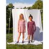 Marley Ribbed Long Sleeve Dress, Darker Dusty Rose Stripe - Dresses - 5