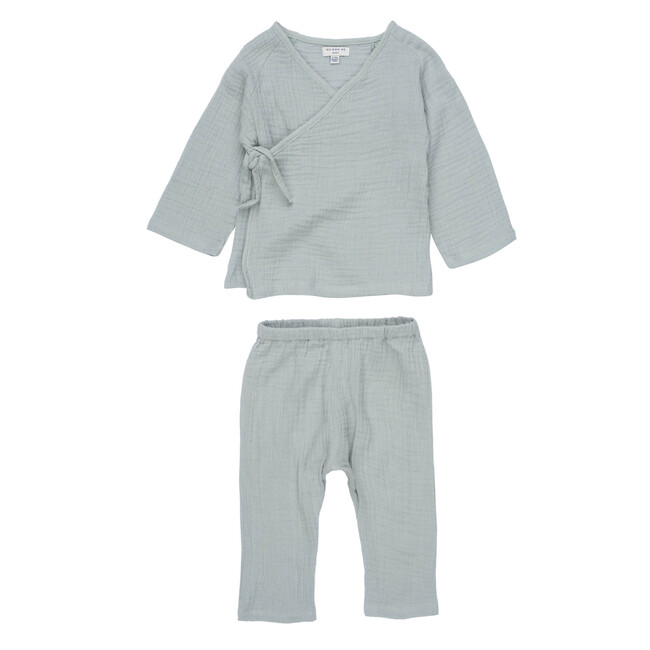 Jaden Kimono Set, Sage - Mixed Apparel Set - 1
