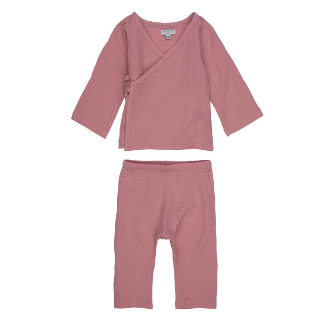 Jaden Kimono Set, Dusty Pink