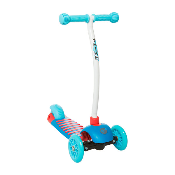 Kids Cruze 3-Wheel Kick Scooter, Blue - YBIKE Scooters | Maisonette