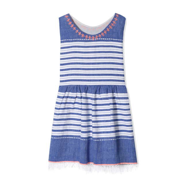 Elsi Tank Dress, Blue - Dresses - 1