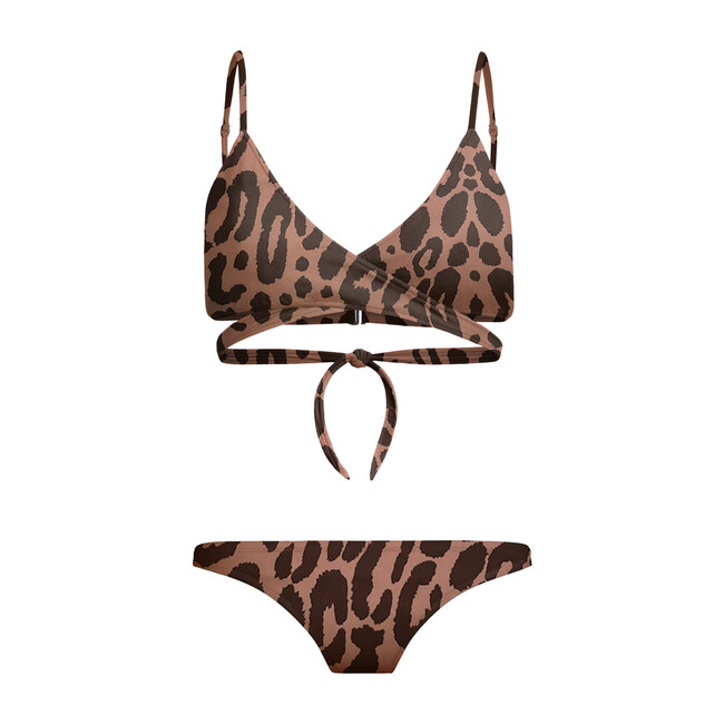 Jojo Breastfeeding Bikini Top, Leopard - Two Pieces - 1