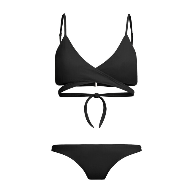 Jojo Breastfeeding Bikini Top, Black