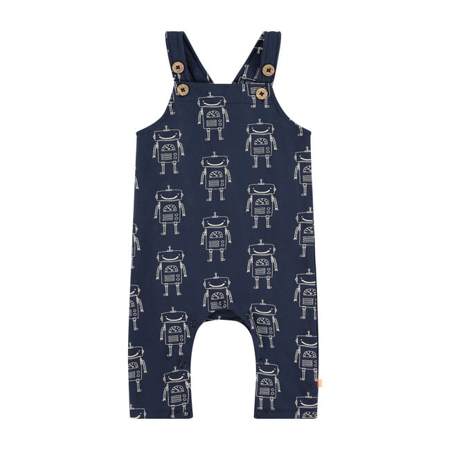Overalls, Navy Print - Overalls - 1