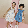 Daria Dress, White Flower Pots - Dresses - 4
