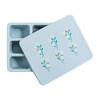 Silicone Bento Box Bundle, Wildlower Chambray Blue - Tabletop - 1 - thumbnail