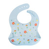Silicone Mealtime Bundle, Wildflower Chambray Blue - Tabletop - 5