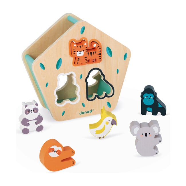 Animal Shapes Wooden Sorting Box (in Partnership with WWF®) - Blocks - 1