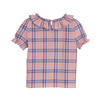 Nikita Top, Pink Plaid - Shirts - 3