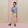 Max Button Down, Royal Blue Gingham - Shirts - 2
