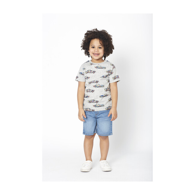 Liam T-Shirt, Car Print - Tees - 2