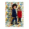 Organic Cotton Velvet Jacket, Navy Blue - Jackets - 4