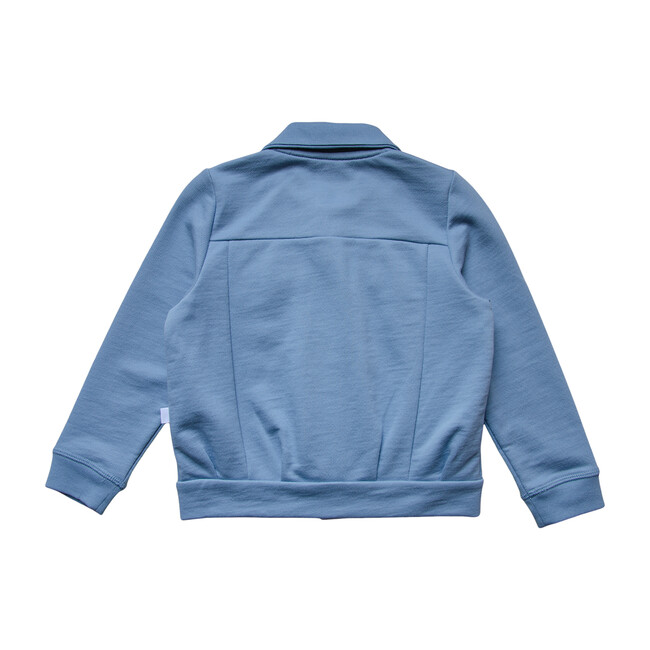 Solid Jersey Jacket, Foggy Blue