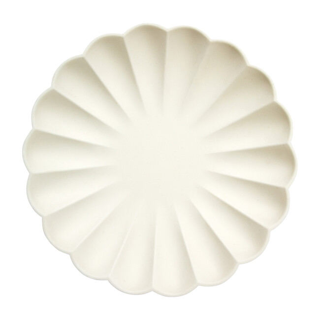 Simply Eco Dinner Plates, Cream - Tableware - 1