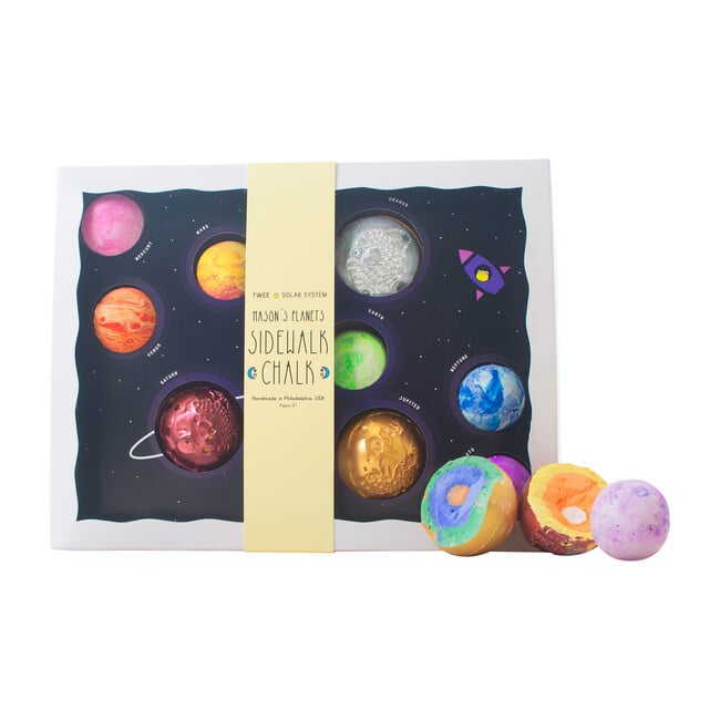 Mason's Planets Sidewalk Chalk Set