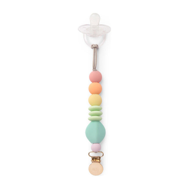 *Exclusive Rainbow Sherbet Pacifier Clip