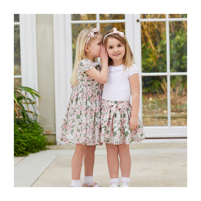 Liberty Carline Rose Skirt, Pale Pink Carline