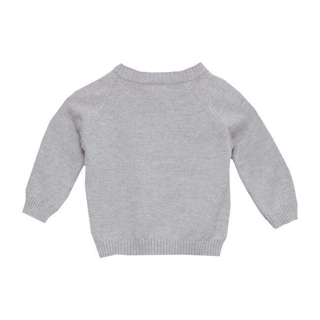 Sheep Cardigan, Grey Marl