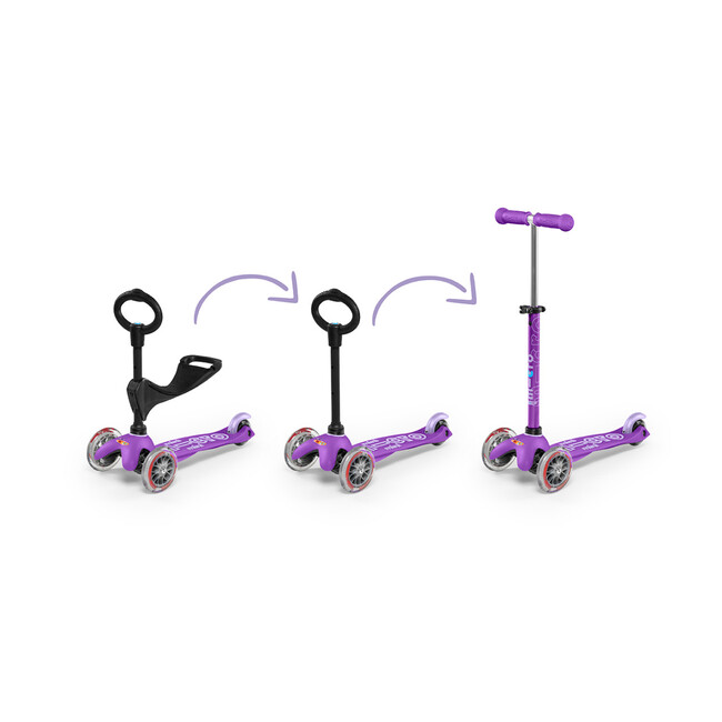 Micro Mini 3-in-1 Deluxe, Purple